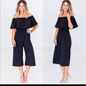 Off Shoulder Jumpsuit